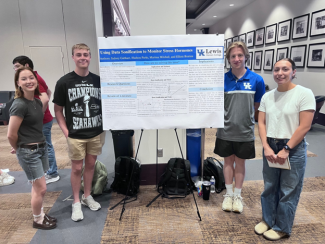 Students from TEK 300: Math and Music present at the 2026 Showcase of Undergraduate Scholars